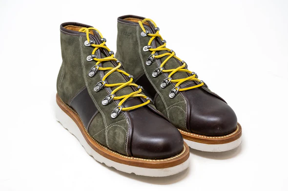SF-01 Boots Olive/Dark Brown 2